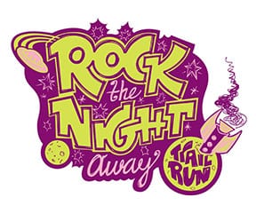 Rock the Night Away Trail Run logo on RaceRaves