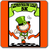 Leprechaun Leap logo on RaceRaves