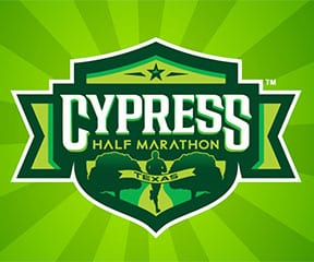 Cypress Half Marathon & 5K logo on RaceRaves