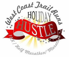 West Coast Trail Runs Holiday Hustle logo on RaceRaves