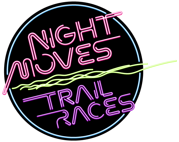 Night Moves Trail Races logo on RaceRaves