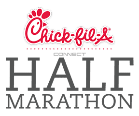 Chick-fil-A Connect Half Marathon logo on RaceRaves