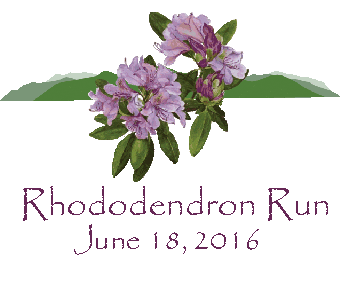 Rhododendron Run 25K logo on RaceRaves