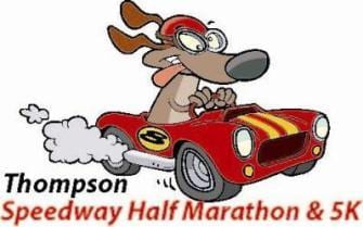 Thompson Speedway Half Marathon & 5K logo on RaceRaves