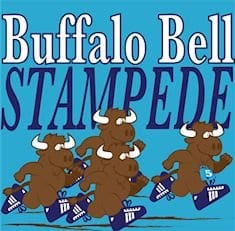 Buffalo Bell Stampede logo on RaceRaves