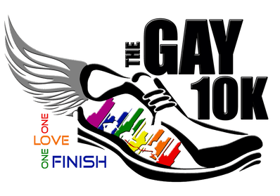The Gay 10K logo on RaceRaves