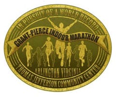 Grant-Pierce Indoor Marathon logo on RaceRaves
