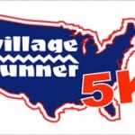 Village Runner Independence Day 5K logo on RaceRaves