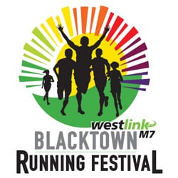 Westlink M7 Blacktown Running Festival logo on RaceRaves