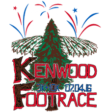 Kenwood Footrace logo on RaceRaves