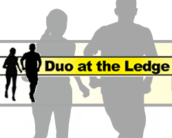 Duo at the Ledge logo on RaceRaves