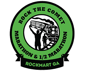 Rock the Comet Marathon and Half Marathon logo on RaceRaves