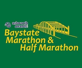 Baystate Marathon & Half Marathon logo on RaceRaves
