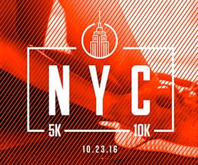 New York City 5K & 10K logo on RaceRaves