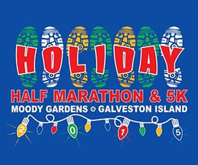 Holiday Half Marathon & 5K at Moody Gardens logo on RaceRaves