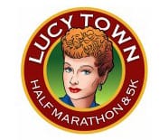 Lucy Town Half Marathon & 5K logo on RaceRaves