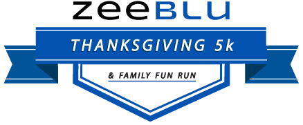 ZeeBlu Thanksgiving 5K/10K logo on RaceRaves