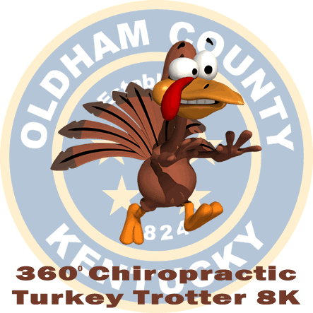 Oldham County Parks Turkey Trotter 8K logo on RaceRaves
