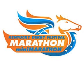 Kentucky Derby Festival Marathon & miniMarathon logo on RaceRaves