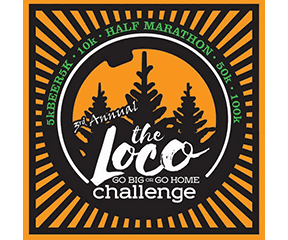 The Loco Go Big or Go Home Challenge logo on RaceRaves