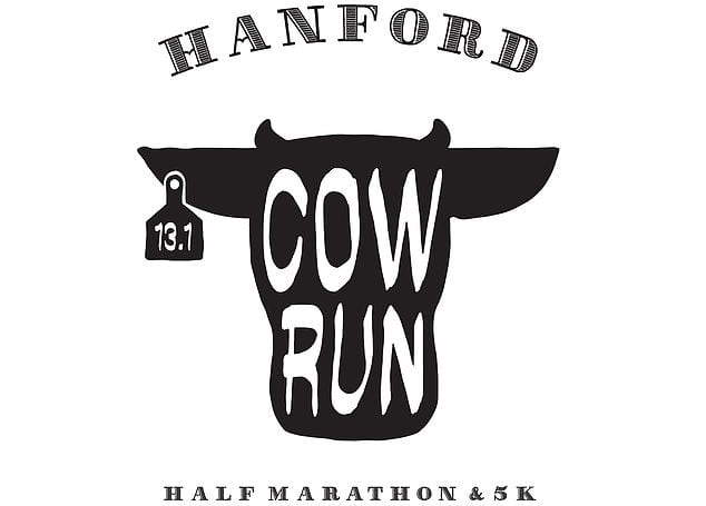 Hanford Cow Run Half Marathon & 5K logo on RaceRaves