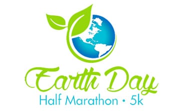 Earth Day Half Marathon & 5K logo on RaceRaves