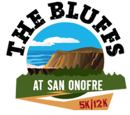 The Bluffs 5K & 12K at San Onofre logo on RaceRaves