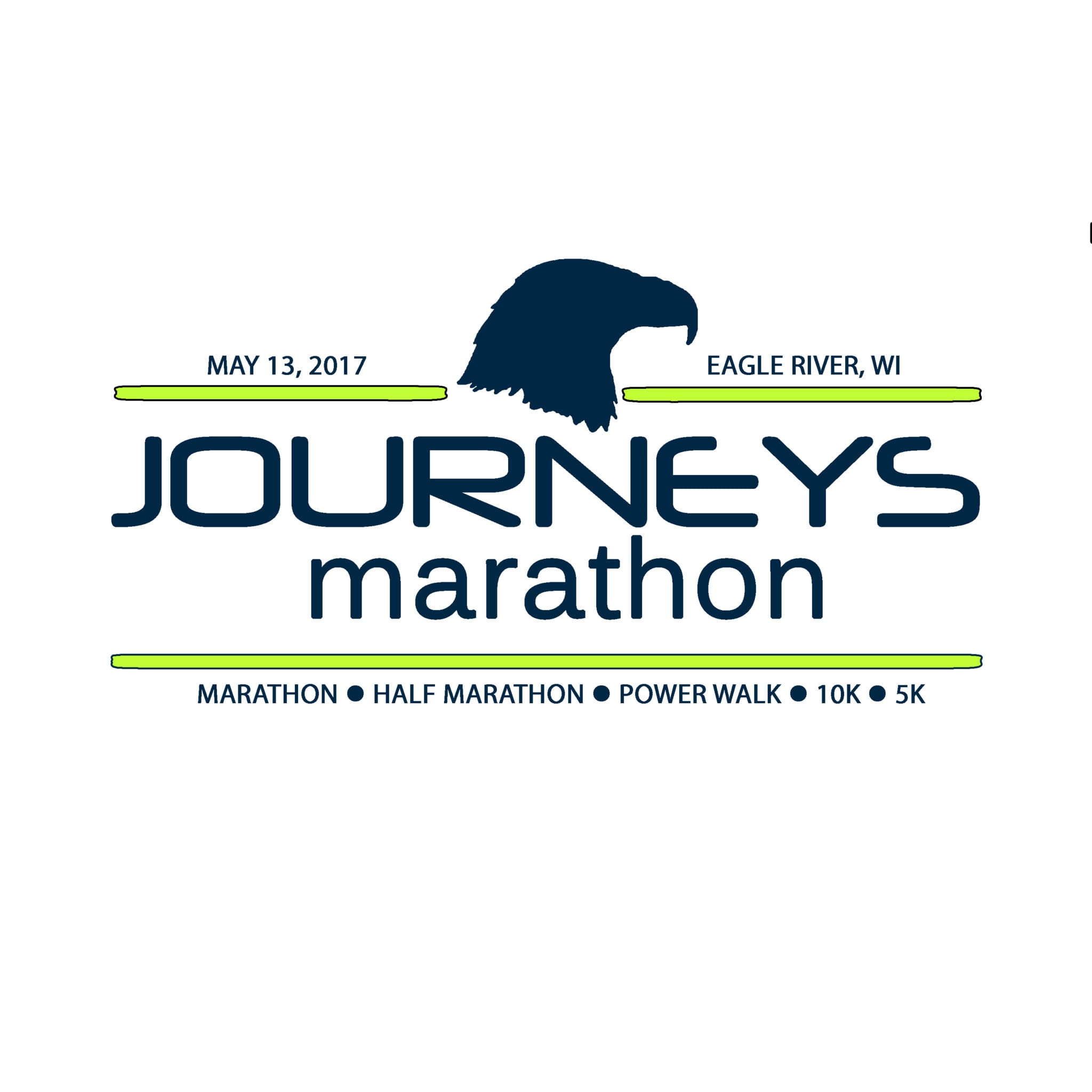 Journeys Marathon logo on RaceRaves