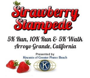 Strawberry Stampede logo on RaceRaves