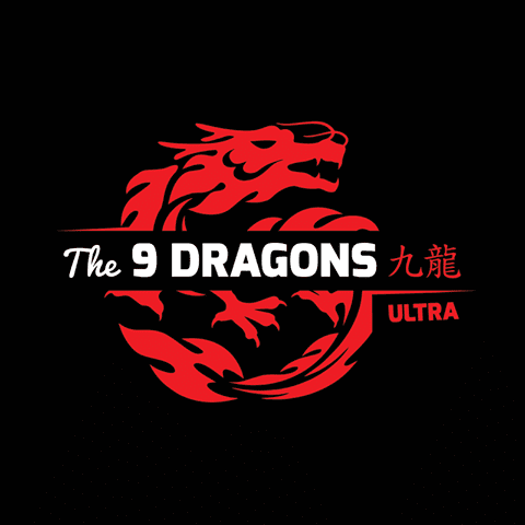 The 9 Dragons Ultra logo on RaceRaves