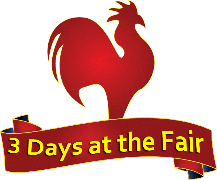 3 Days at the Fair logo on RaceRaves