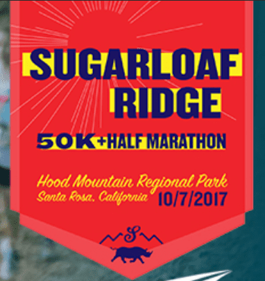 Sugarloaf Ridge 50K & Half Marathon logo on RaceRaves
