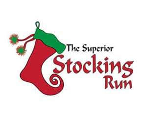 Superior Stocking Run 5K logo on RaceRaves