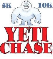 Yeti Chase 5K & 10K logo on RaceRaves