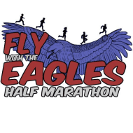 Fly with the Eagles Half Marathon logo on RaceRaves