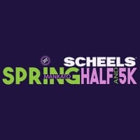 SCHEELS Spring Mankato Half Marathon logo on RaceRaves