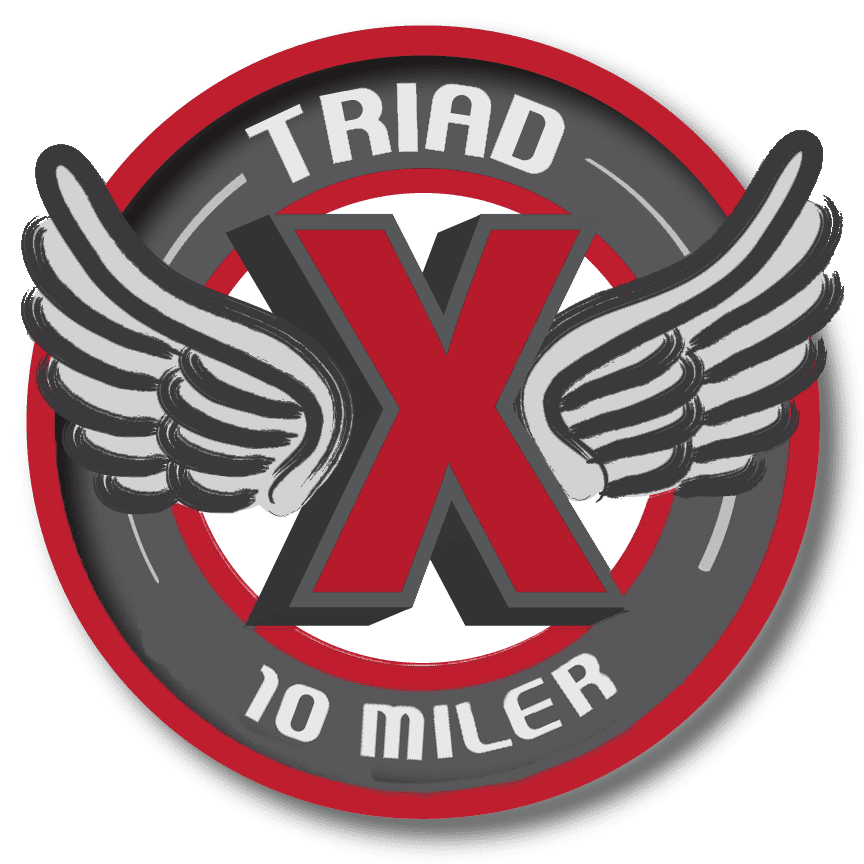 Triad Ten Miler logo on RaceRaves