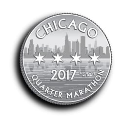 Chicago Quarter Marathon logo on RaceRaves