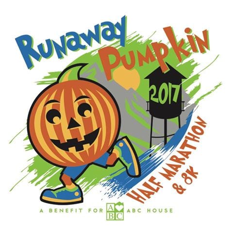 Runaway Pumpkin Half Marathon & 8K logo on RaceRaves