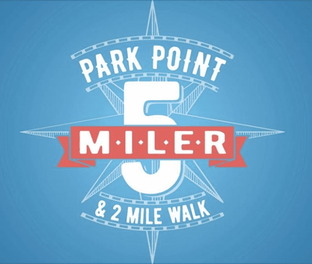 Park Point 5-Miler logo on RaceRaves