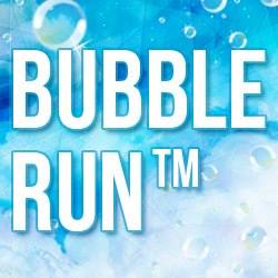 Bubble Run Sacramento CA logo on RaceRaves