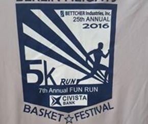 Basket Run 5K logo on RaceRaves