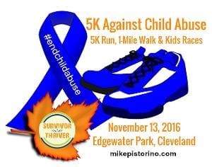 Mike’s 5K and Rally Against Child Abuse logo on RaceRaves