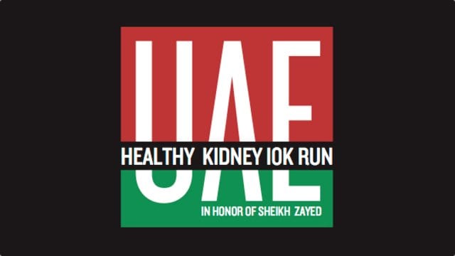 UAE Healthy Kidney 10K logo on RaceRaves