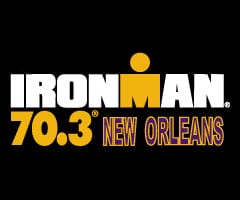 IRONMAN 70.3 New Orleans logo on RaceRaves