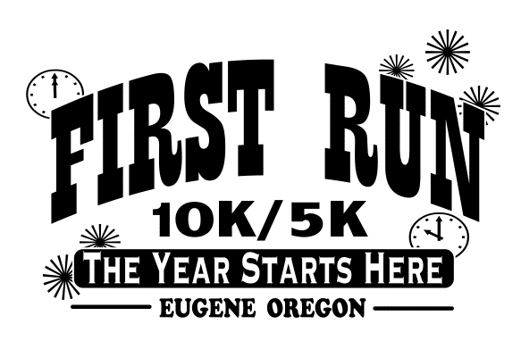 Eugene First Run logo on RaceRaves