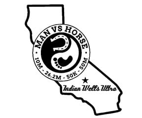Man vs Horse – Indian Wells Ultra logo on RaceRaves