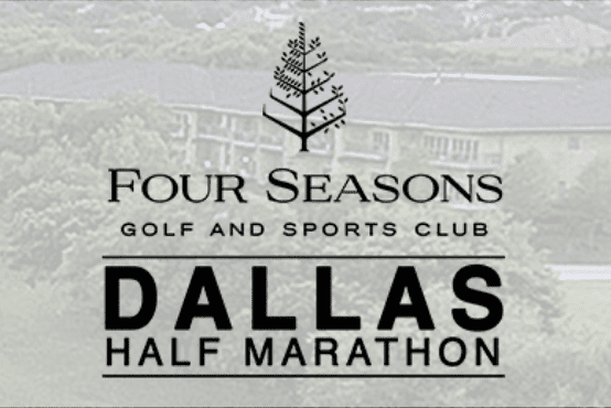 Four Seasons Golf and Sports Club Dallas Half Marathon logo on RaceRaves
