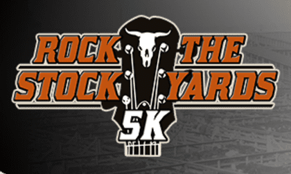 Rock the Stockyards 5K logo on RaceRaves