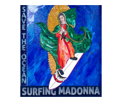 Surfing Madonna Beach Run logo on RaceRaves